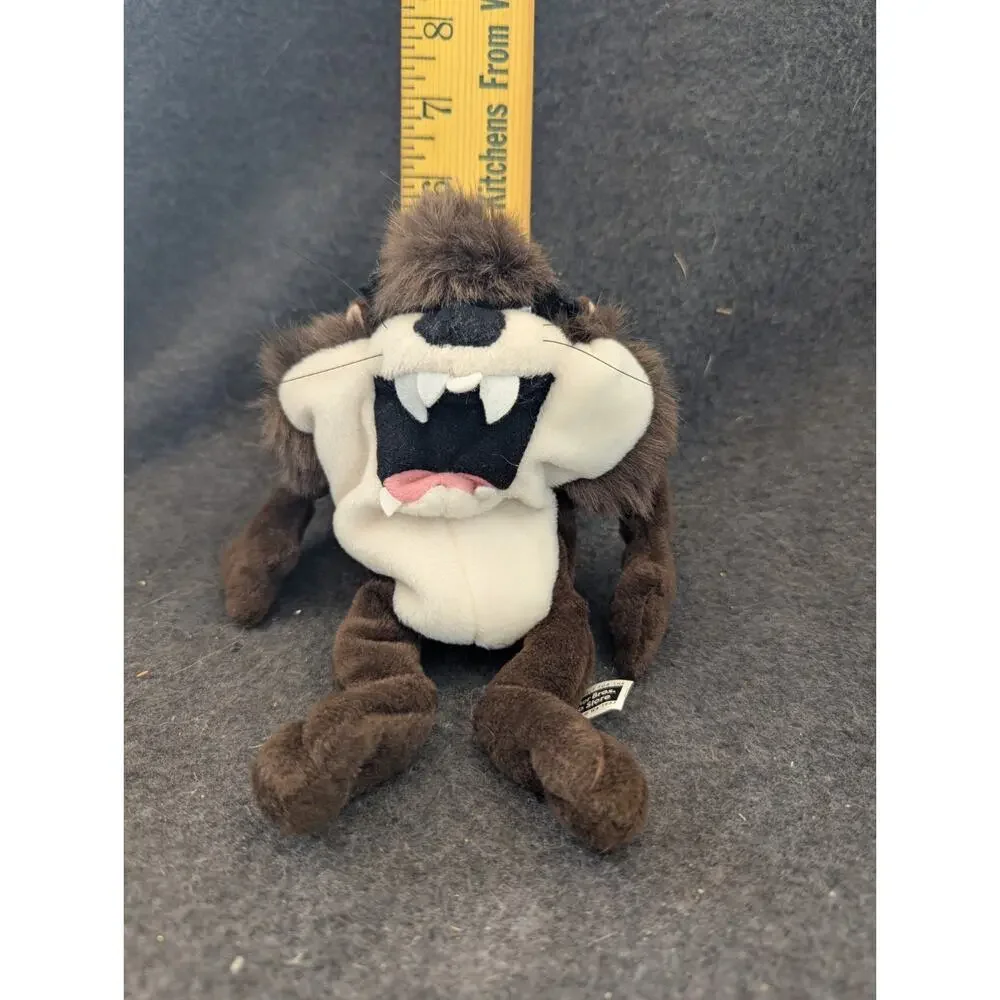 Vintage 1997 Warner Bros Studio Store Taz Devil Bean‎ Bag Plush